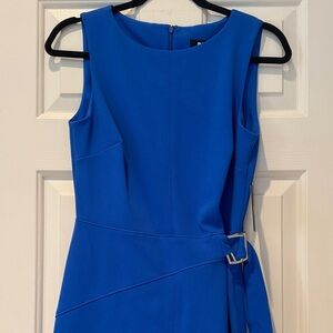 Interview Blue Sleeveless Dress